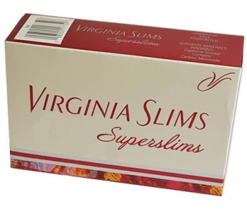 ВИРДЖИНИЯ СЛИМС CC КРАСНЫЕ (США)- VIRGINIA SLIMS SUPERSLIMS RED (USA)